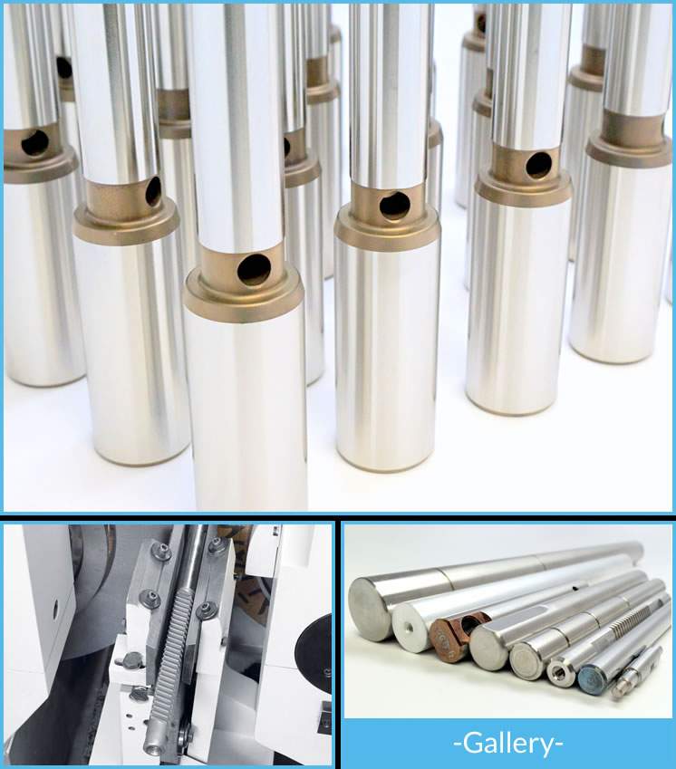 CCG designs custom bearings and shafts using centerless grinding.