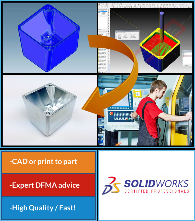 CCG utilizes production machining techniques and expert personnel for our prototypes, enabling fast-track DFMA or cost-benefit discussions with actual measured tolerances and costs.